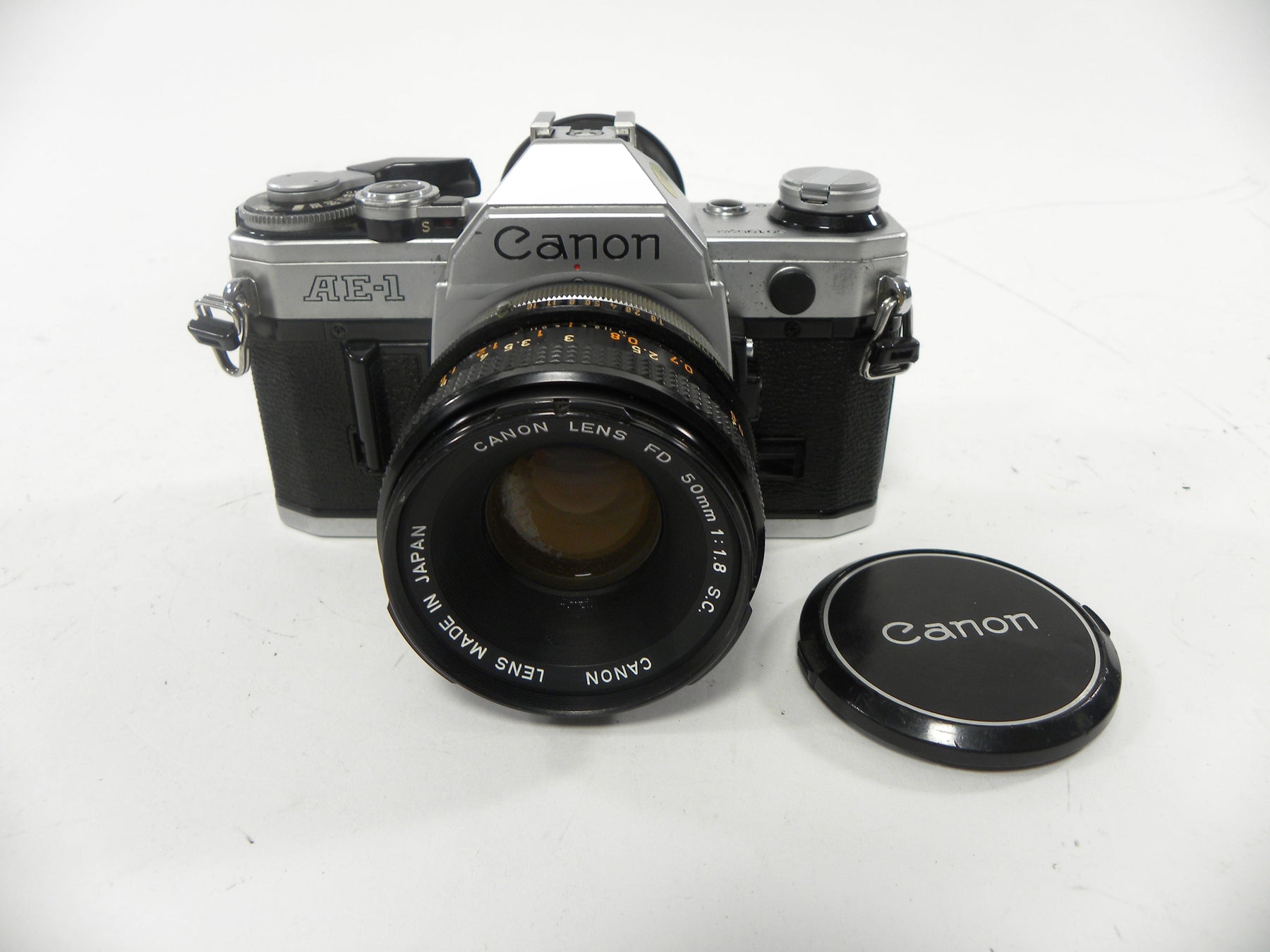 Canon AE-1 35mm SLR w/FD 50mm f1.8 S.C.