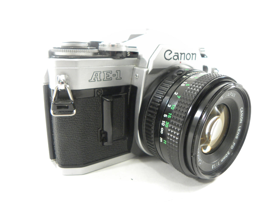 Canon AE-1 35mm SLR w/FD 50mnm f1.8