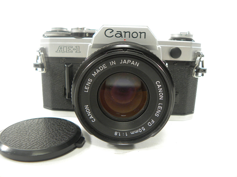 Canon AE-1 35mm SLR w/FD 50mnm f1.8