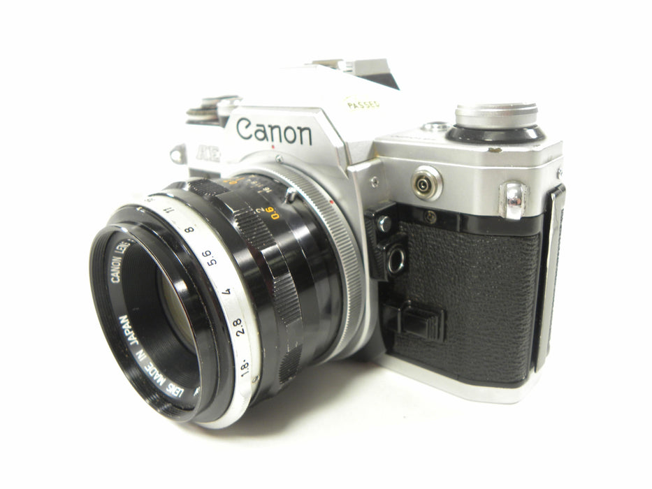 Canon AE-1 35mm SLR w/FL 50mm f1.8