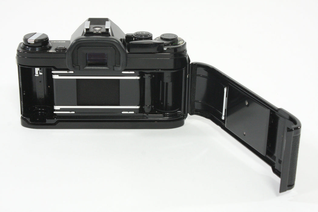 Canon AE-1 (Black) with 50mm f/1.8 S.C. Lens