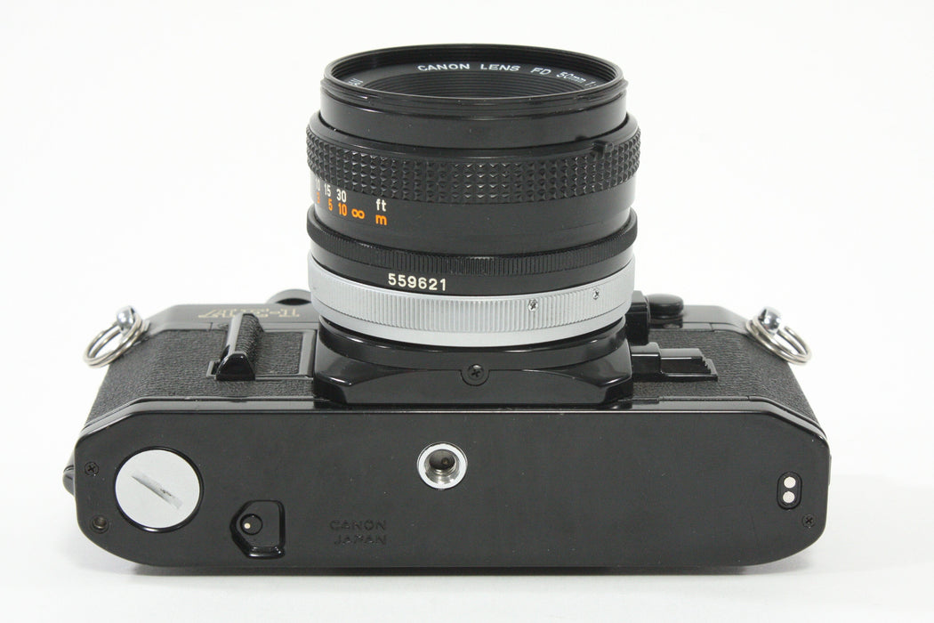 Canon AE-1 (Black) with 50mm f/1.8 S.C. Lens