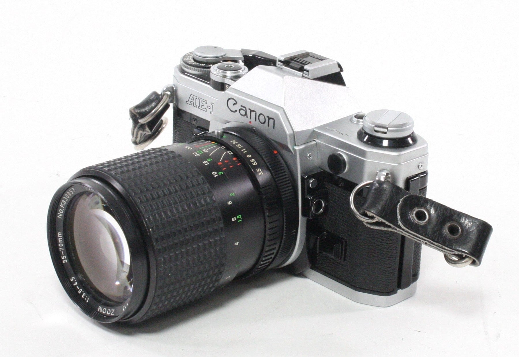 Canon AE-1 Camera with 35-70mm f/3.5-4.5 Lens