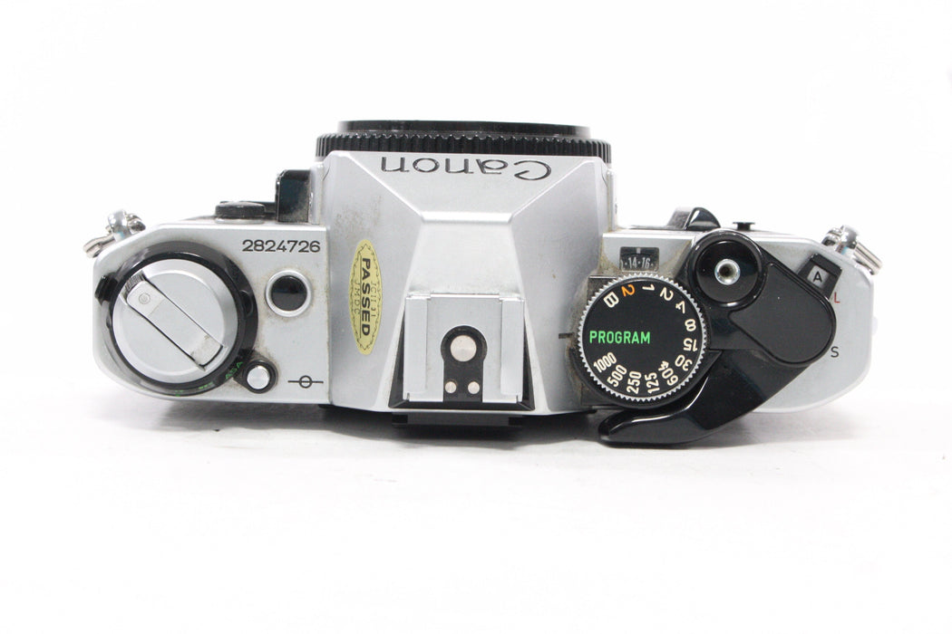 Canon AE-1 Program 35mm SLR Camera Body (AS-IS)