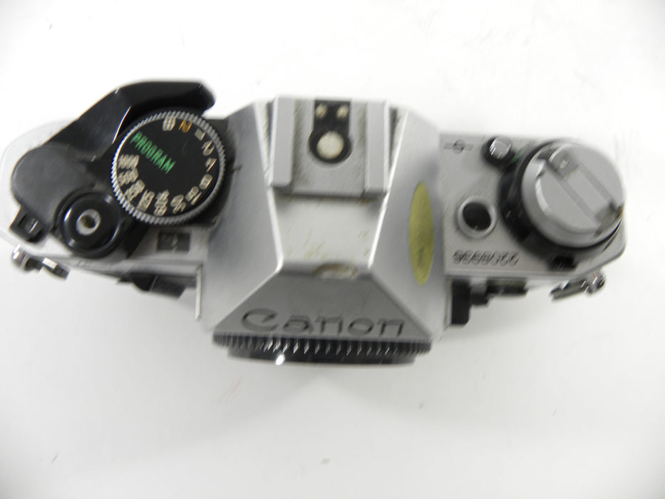 Canon AE-1 Program 35mm SLR Camera, AS-IS, for Parts or Repair