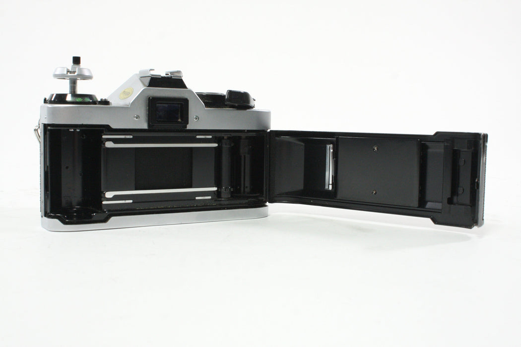 Canon AE-1 Program 35mm SLR Camera with 50mm f/1.8 FD Lens