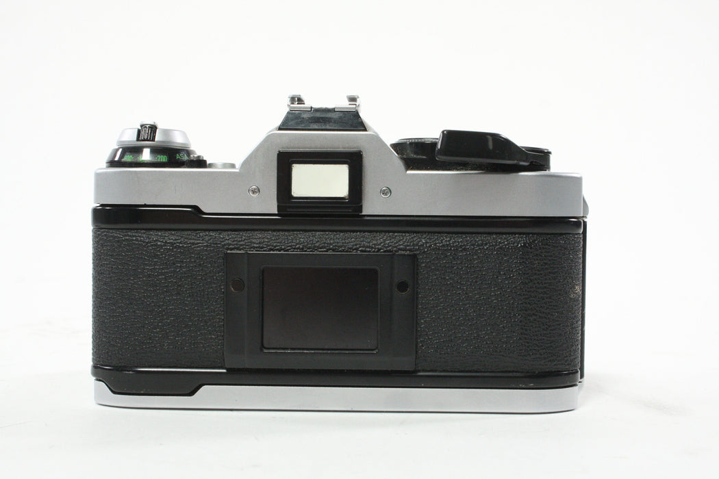 Canon AE-1 Program 35mm SLR Camera with 50mm f/1.8 FD Lens