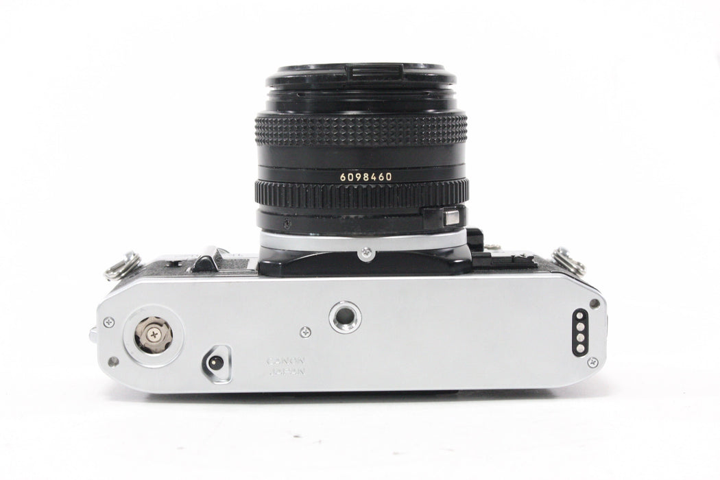 Canon AE-1 Program 35mm SLR Camera with 50mm f/1.8 Lens