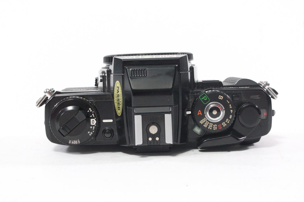 Canon AE-1 Program 35mm SLR Camera with 50mm f/1.8 Lens (Black)