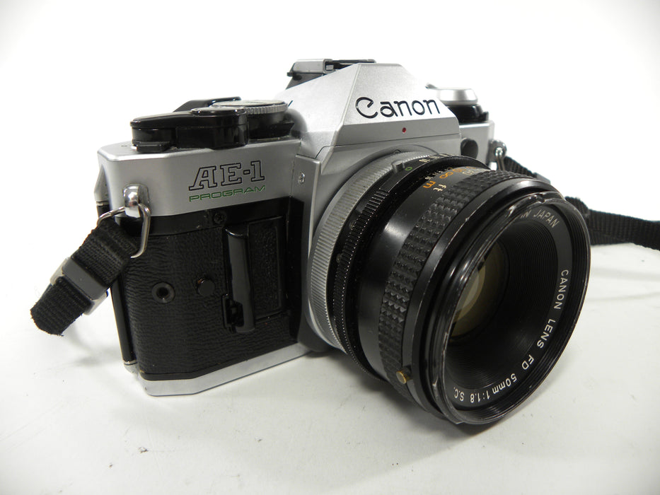 Canon AE-1 Program 35mm SLR w/FD 50mm f1.8