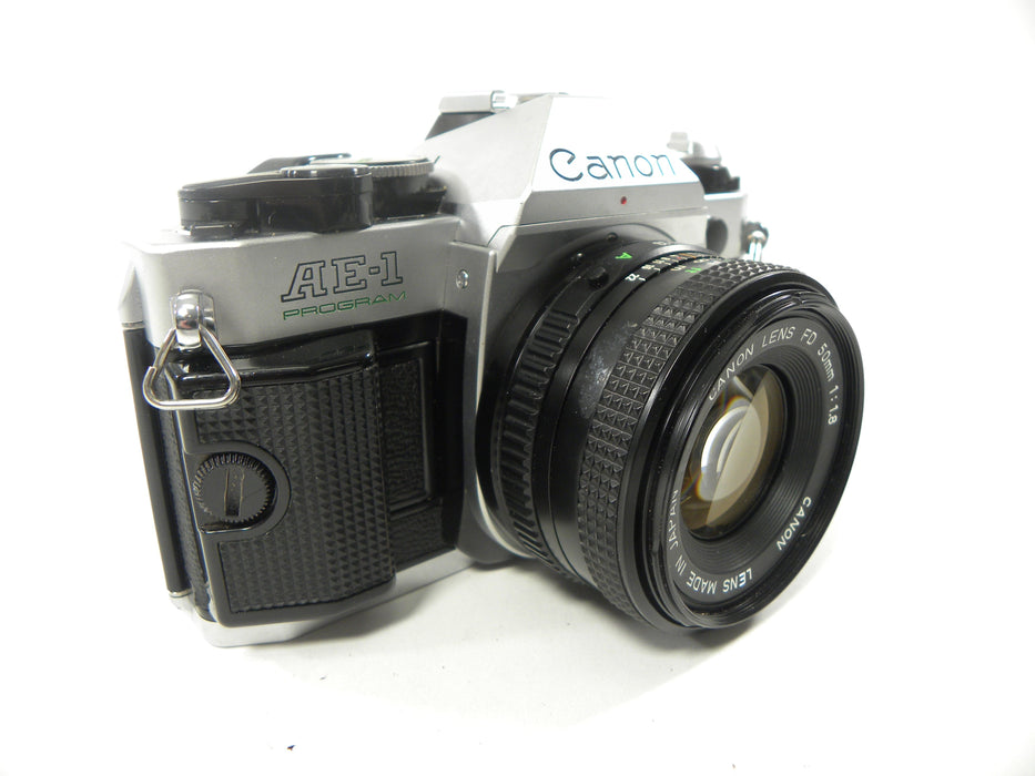 Canon AE-1 Program 35mm SLR w/FD 50mm f1.8