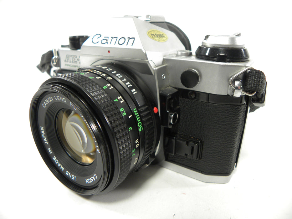 Canon AE-1 Program 35mm SLR w/FD 50mm f1.8