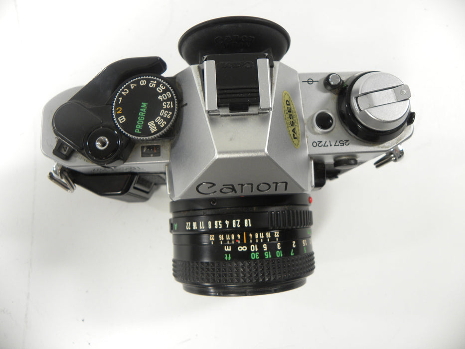 Canon AE-1 Program 35mm SLR w/FD 50mm f1.8
