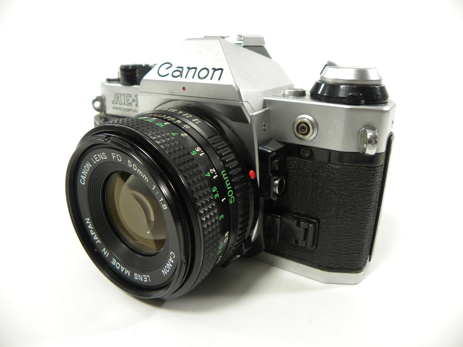 Canon AE-1 Program 35mm SLR w/FD 50mm f1.8