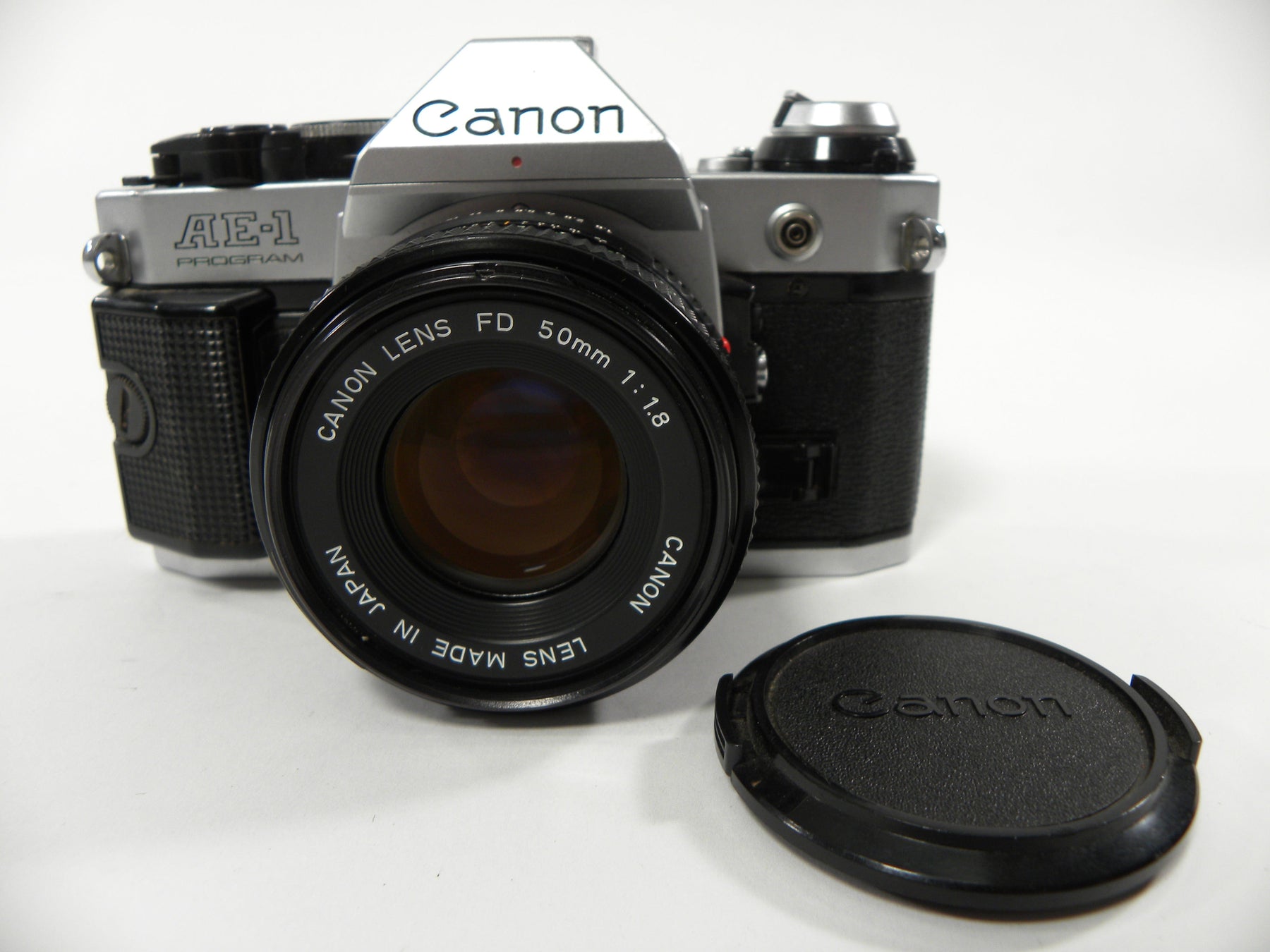 Canon AE-1 Program 35mm SLR w/FD 50mm f1.8