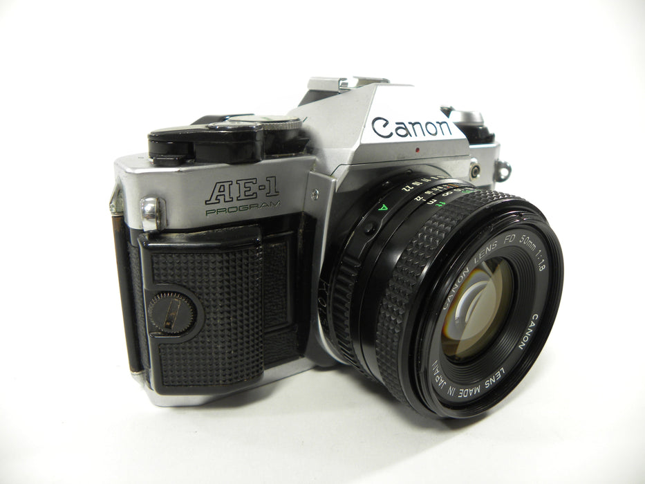 Canon AE-1 Program 35mm SLR w/FD 50mm f1.8