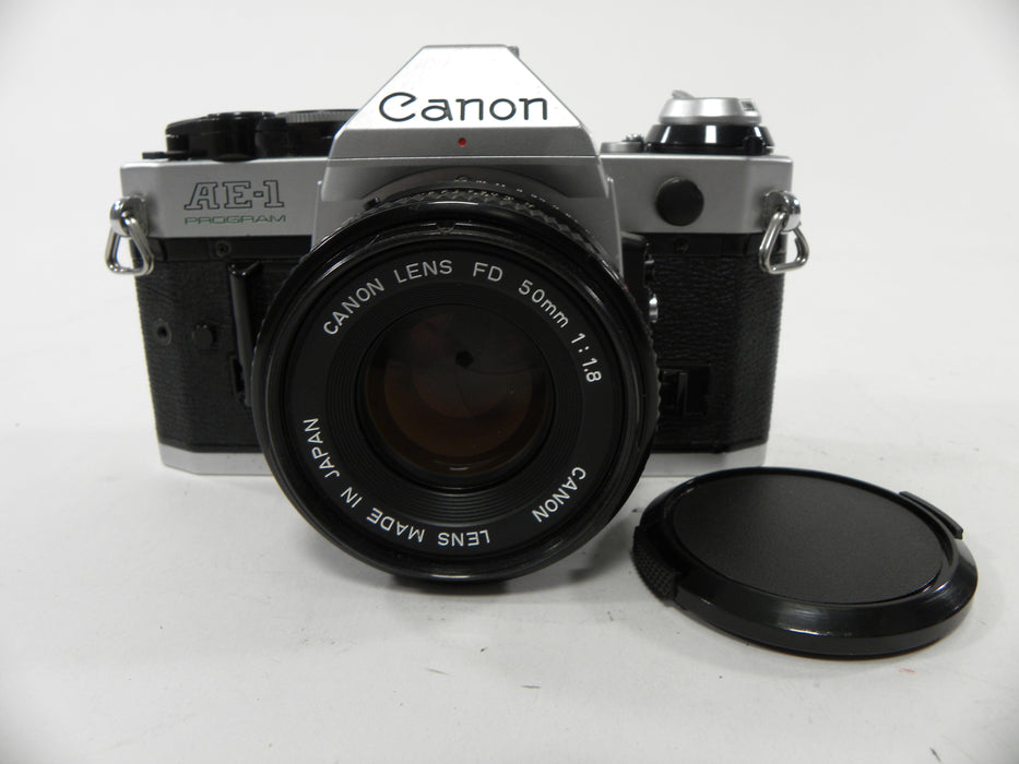 Canon AE-1 Program 35mm SLR w/FD 50mm f1.8