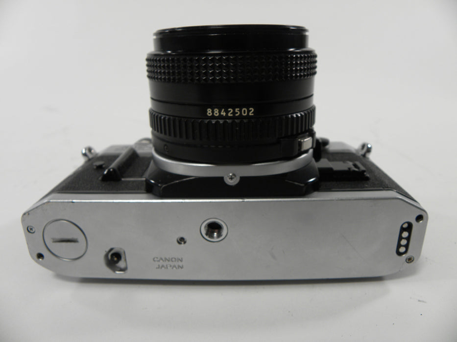 Canon AE-1 Program 35mm SLR w/FD 50mm f1.8