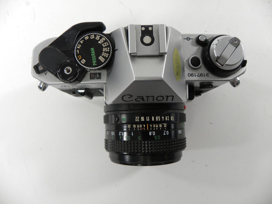 Canon AE-1 Program 35mm SLR w/FD 50mm f1.8