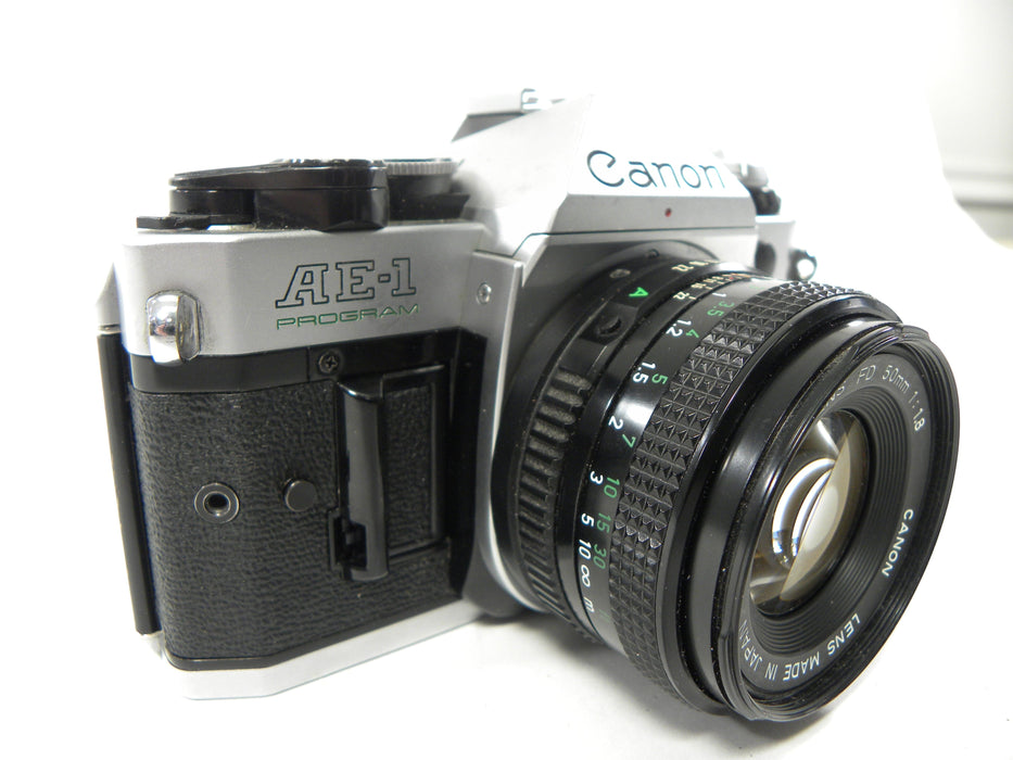Canon AE-1 Program 35mm SLR w/FD 50mm f1.8