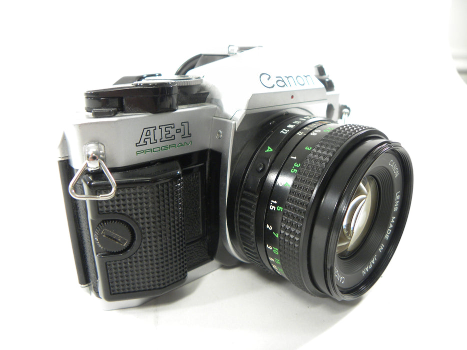 Canon AE-1 Program 35mm SLR w/FD 50mm f1.8