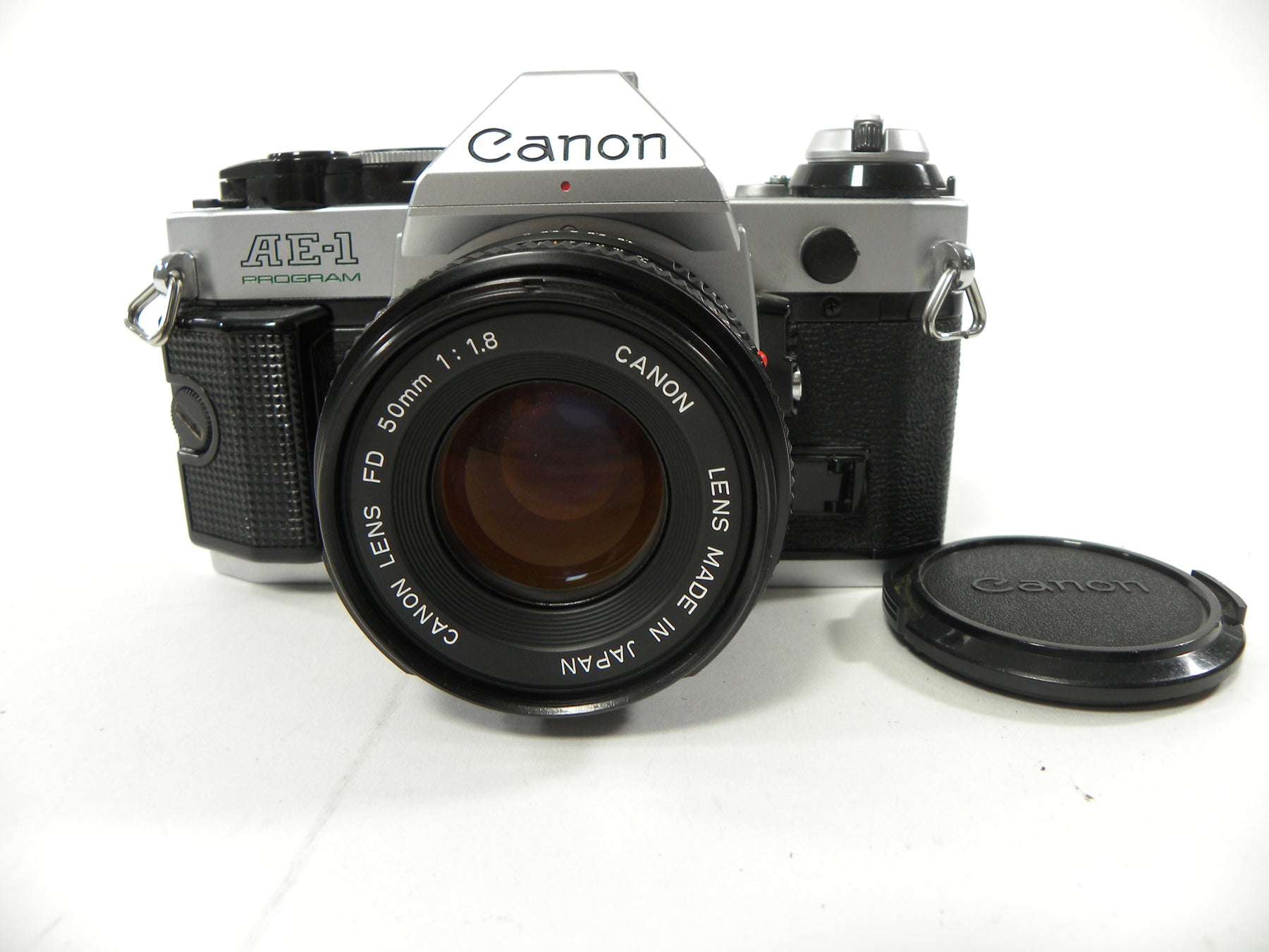Canon AE-1 Program 35mm SLR w/FD 50mm f1.8