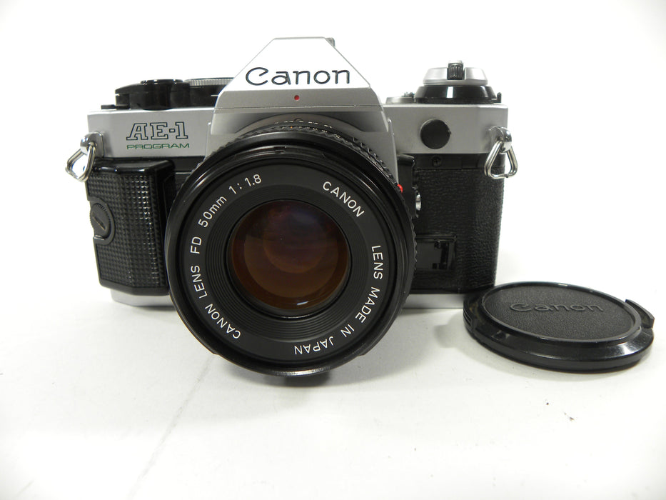 Canon AE-1 Program 35mm SLR w/FD 50mm f1.8