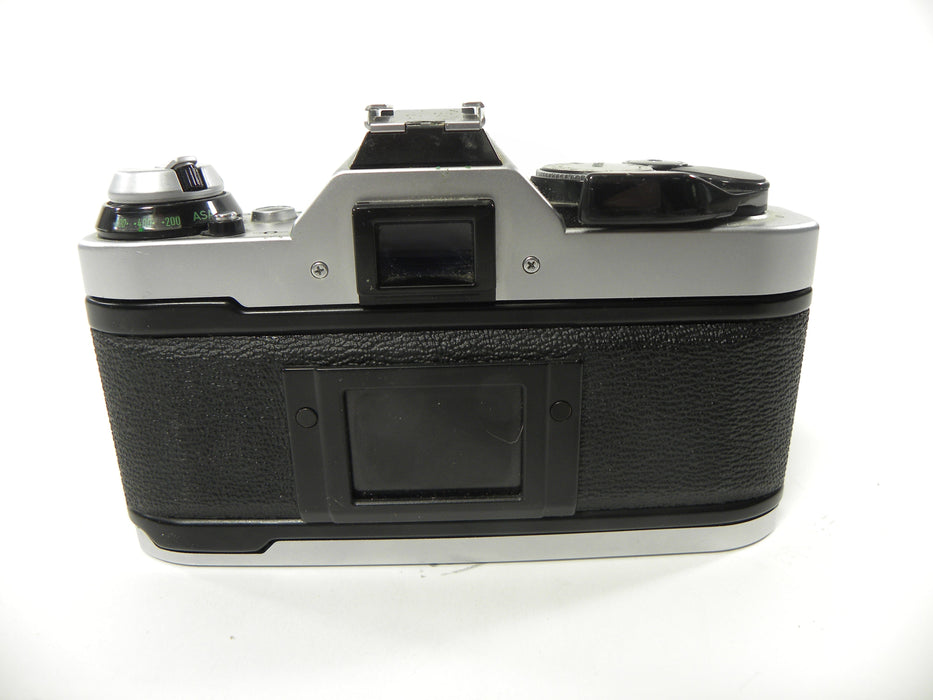 Canon AE-1 Program 35mm SLR Camera with a 50mm f/1.8 FD Lens