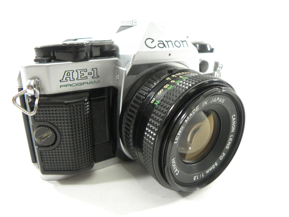 Canon AE-1 Program 35mm SLR w/FD 50mm f1.8