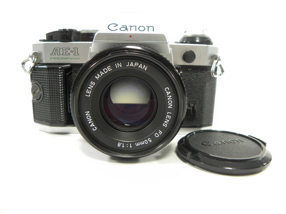 Canon AE-1 Program 35mm SLR w/FD 50mm f1.8