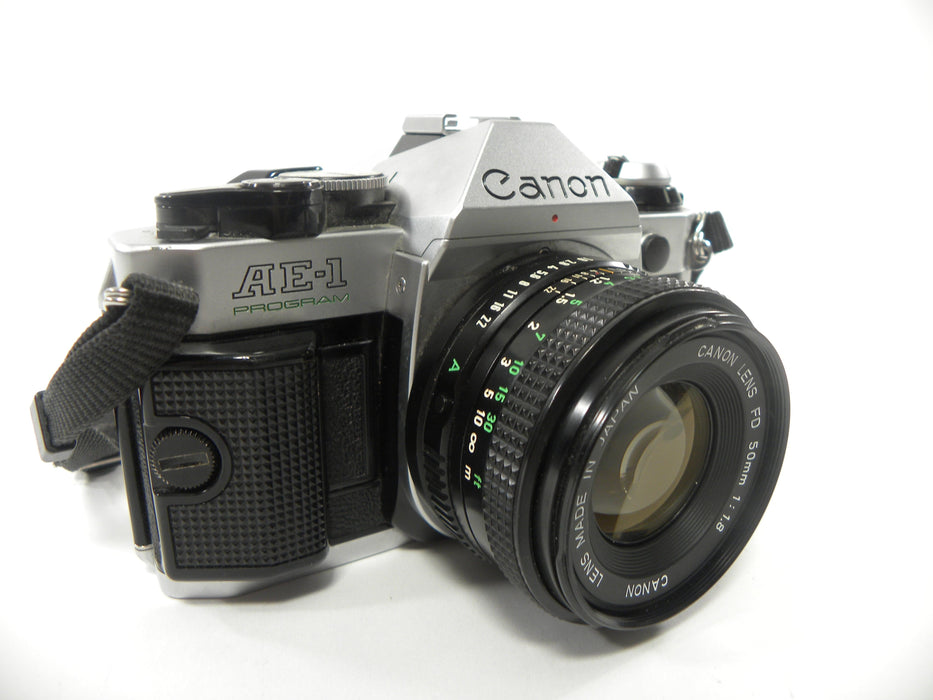 Canon AE-1 Program 35mm SLR w/FD 50mm f1.8