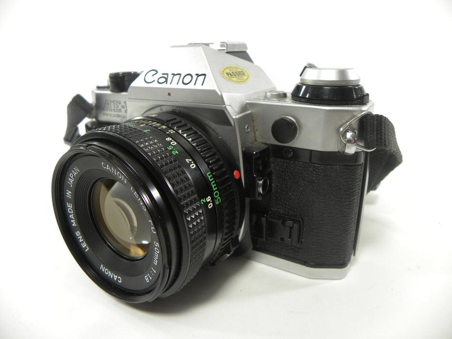 Canon AE-1 Program 35mm SLR w/FD 50mm f1.8