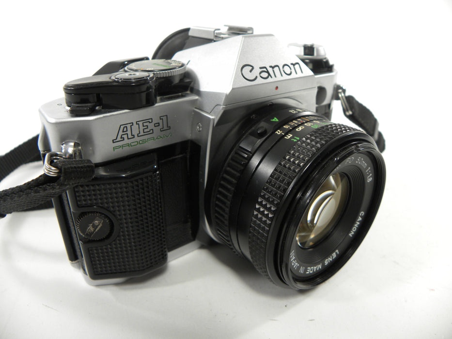 Canon AE-1 Program 35mm SLR w/FD 50mm f1.8