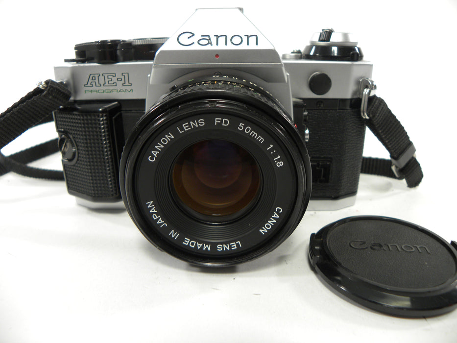 Canon AE-1 Program 35mm SLR w/FD 50mm f1.8