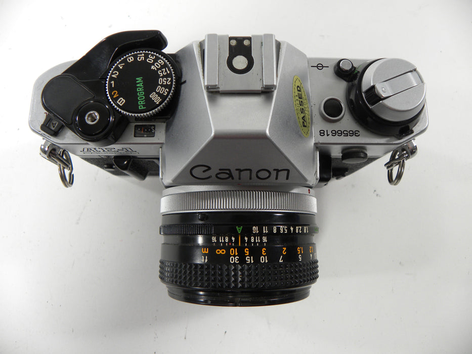 Canon AE-1 Program 35mm SLR w/FD 50mm f1.8