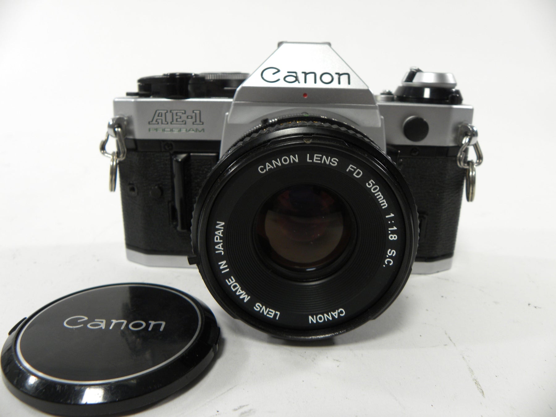 Canon AE-1 Program 35mm SLR w/FD 50mm f1.8