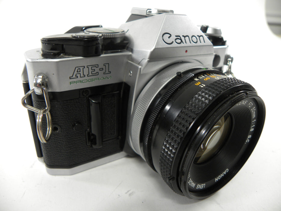 Canon AE-1 Program 35mm SLR w/FD 50mm f1.8