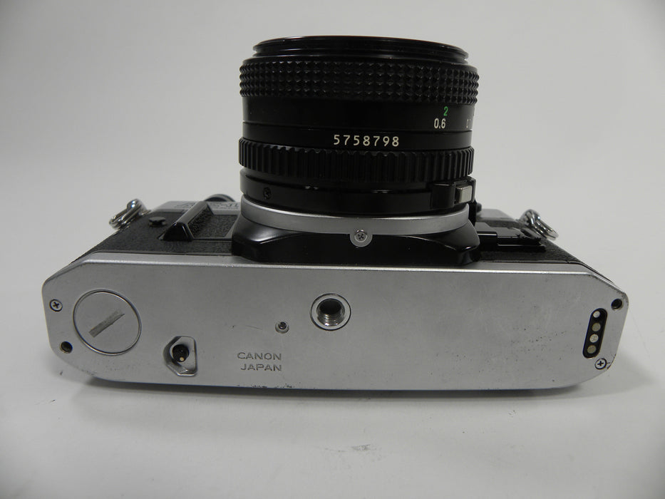Canon AE-1 Program 35mm SLR w/FD 50mm f1.8
