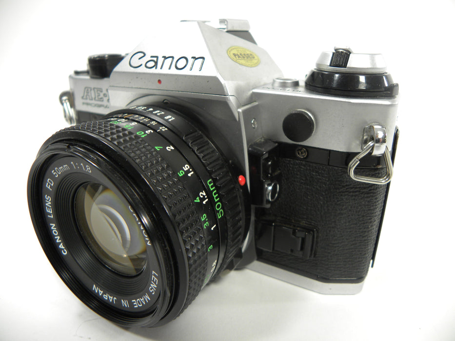 Canon AE-1 Program 35mm SLR w/FD 50mm f1.8