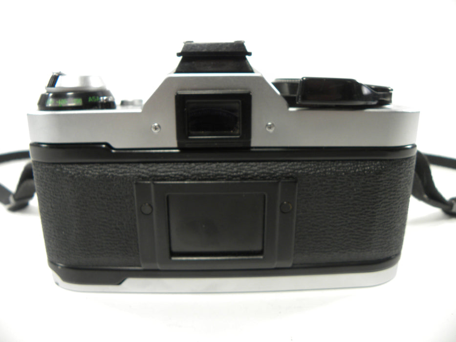 Canon AE-1 Program 35mm SLR Camera with a 50mm f/1.8 FD Lens