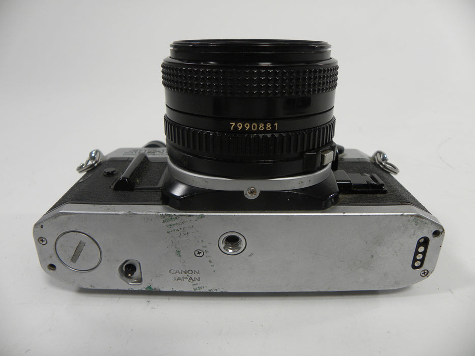 Canon AE-1 Program 35mm SLR w/FD 50mm f1.8