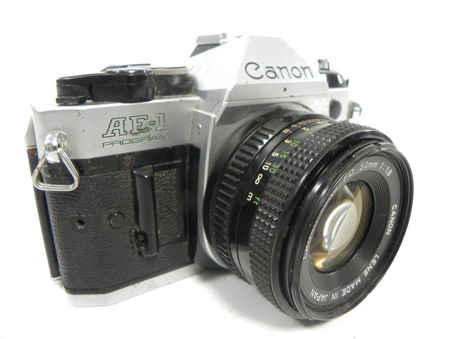Canon AE-1 Program 35mm SLR w/FD 50mm f1.8