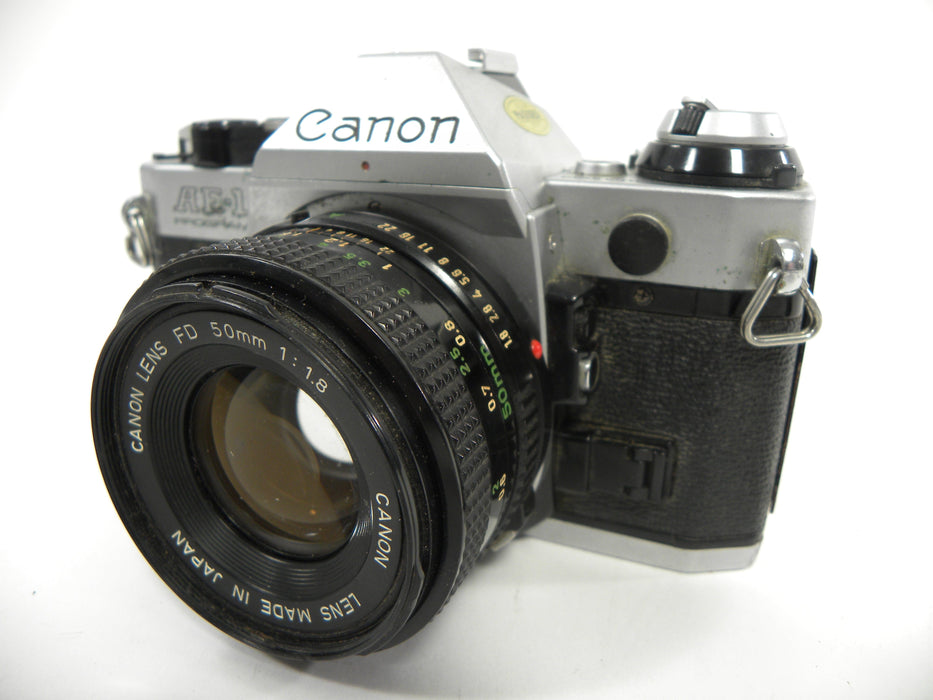 Canon AE-1 Program 35mm SLR w/FD 50mm f1.8