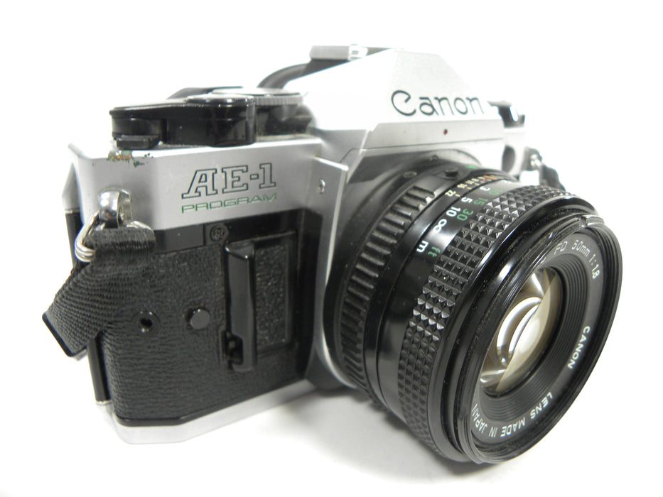 Canon AE-1 Program 35mm SLR w/FD 50mm f1.8