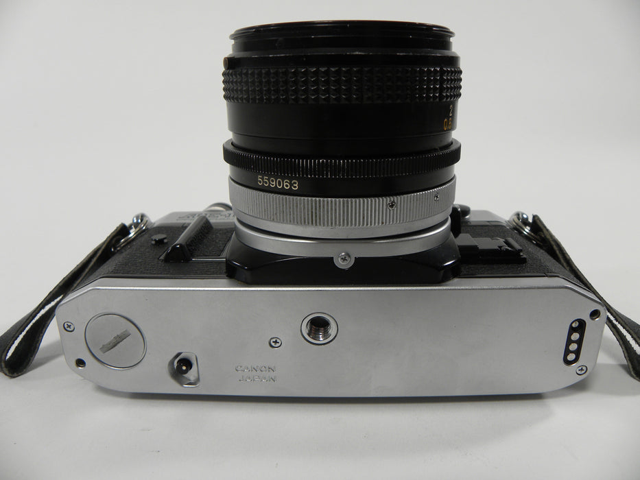 Canon AE-1 Program 35mm SLR w/FD 50mm f1.8 S.C.