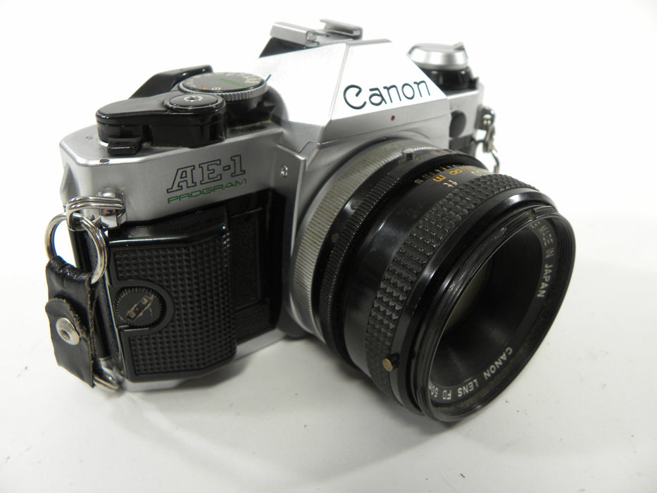 Canon AE-1 Program 35mm SLR w/FD 50mm f1.8 S.C.