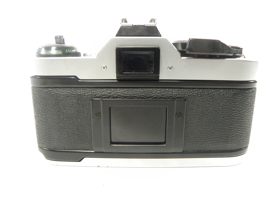 Canon AE-1 Program 35mm SLR Camera with a 50mm f/1.8 S.C. FD Lens
