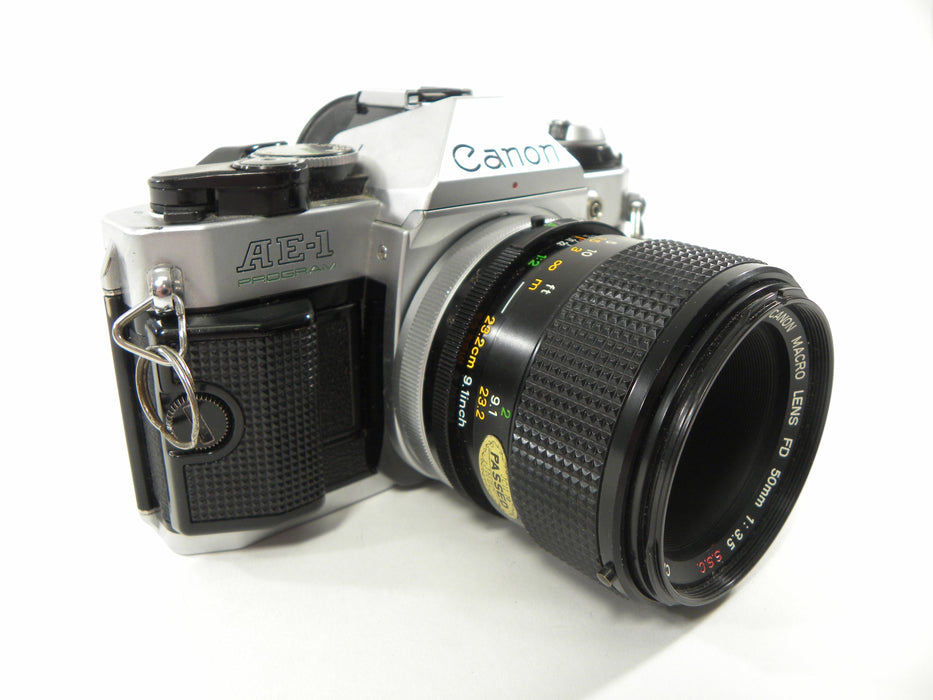 Canon AE-1 Program 35mm SLR w/FD 50mm f3.5 S.S.C.
