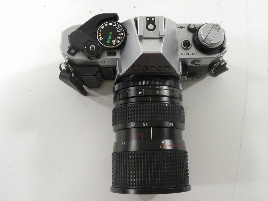 Canon AE-1 Program 35mm SLR w/Tokina RMC EMZ 28-80mm f3.8-4.8
