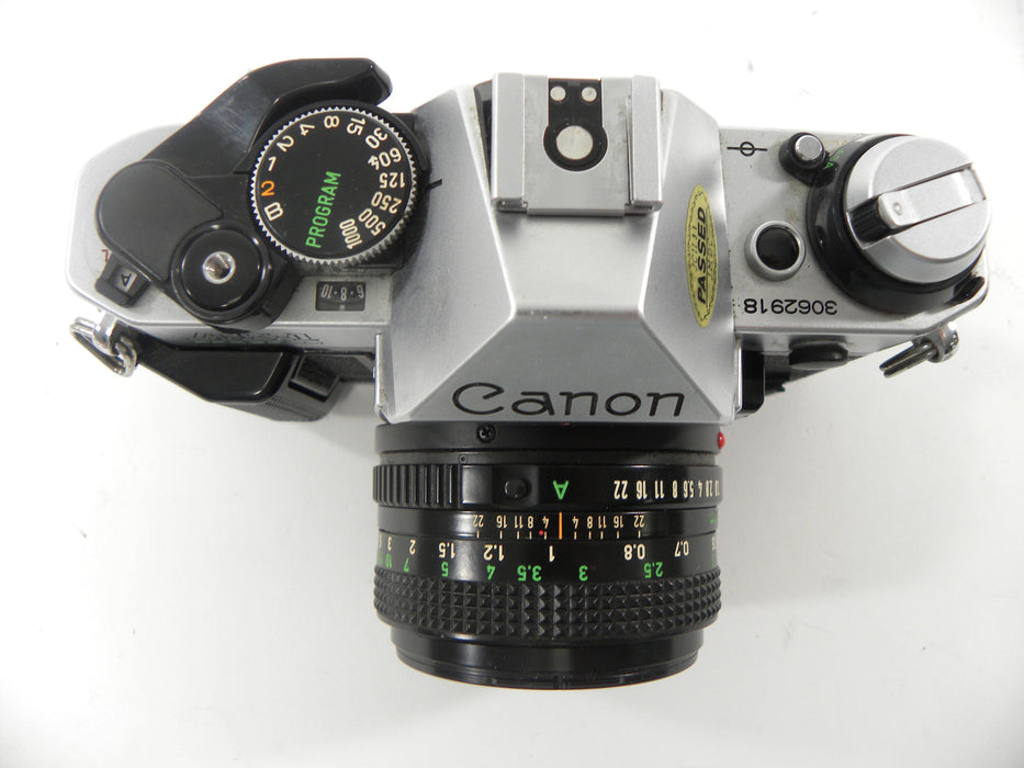 Canon AE-1 Program 35mm w/FD 50mm f1.8